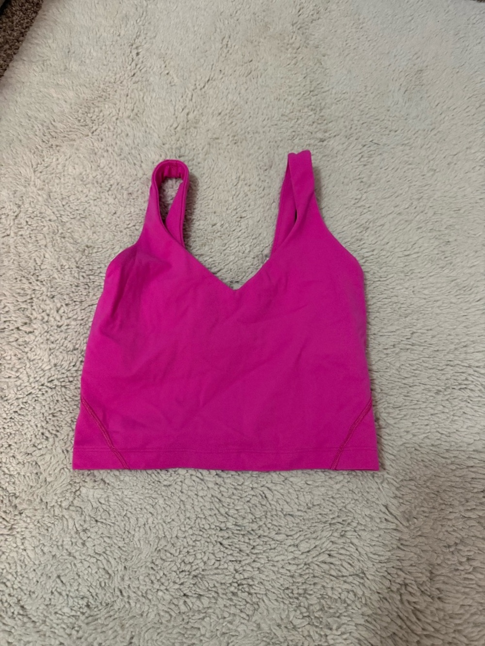 Lululemon Align Tank Nulu Size 2 Sonic Pink